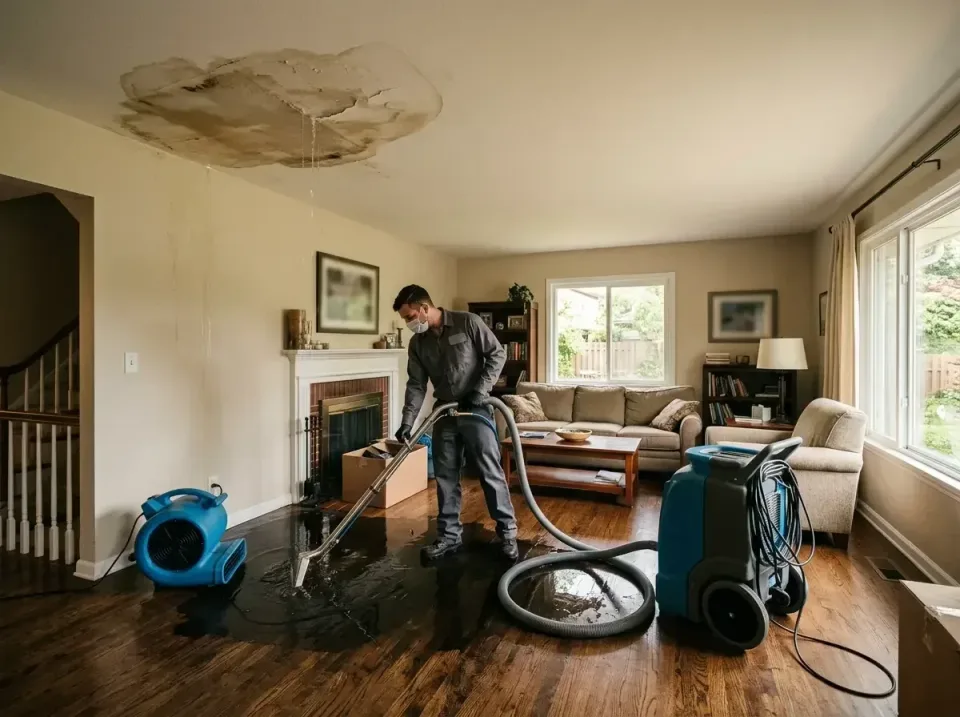 attic-pipe-burst-ceiling-drip-008 — frequently asked questions, Water Damage Restoration & Carpet Care in Kingston Springs,…